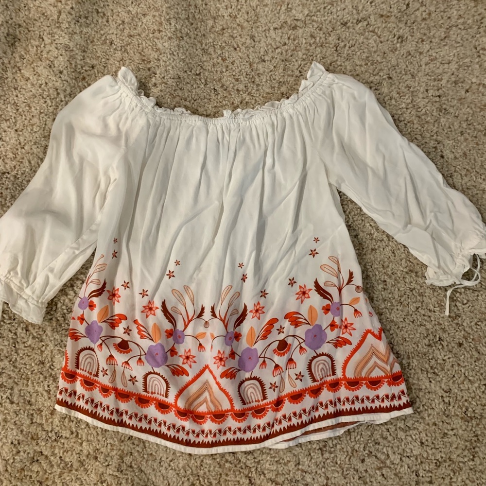Flower blouse